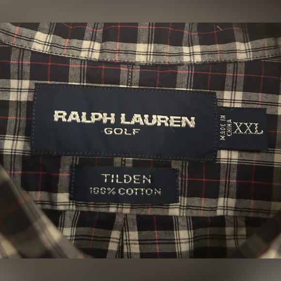 Ralph Lauren Golf Checked Oxford 
Shirt - Size XXL - Picture 1 of 4